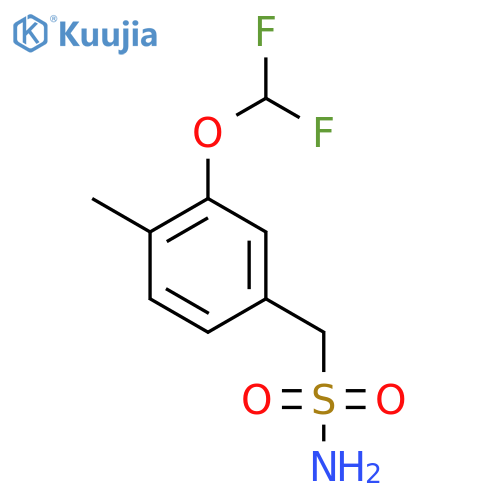 3-(difluoromethoxy)-4-methylphenylmethanesulfonamide structure