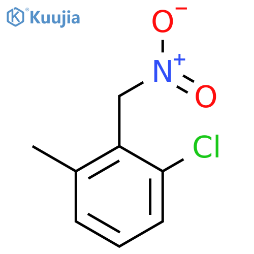 1-chloro-3-methyl-2-(nitromethyl)benzene structure