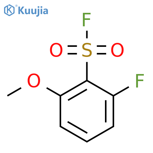 2-fluoro-6-methoxybenzene-1-sulfonyl fluoride structure