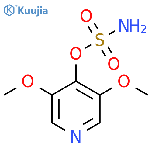 3,5-dimethoxypyridin-4-yl sulfamate structure