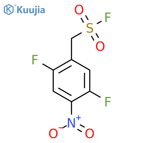 (2,5-difluoro-4-nitrophenyl)methanesulfonyl fluoride structure
