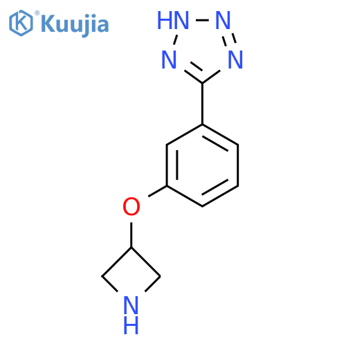 5-3-(azetidin-3-yloxy)phenyl-1H-1,2,3,4-tetrazole structure