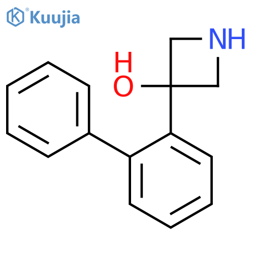 3-(2-Phenylphenyl)azetidin-3-ol structure