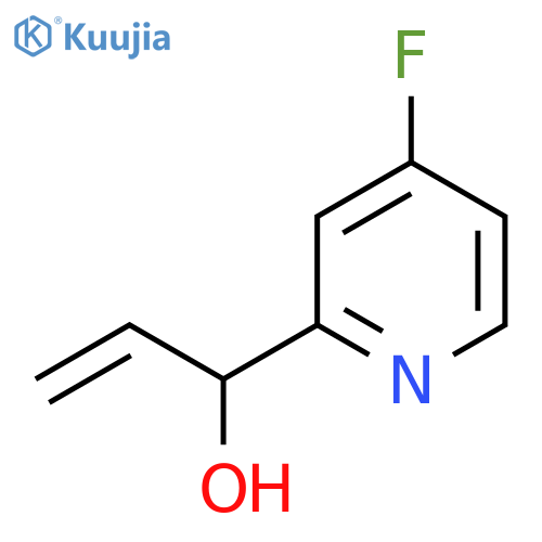 1-(4-fluoropyridin-2-yl)prop-2-en-1-ol structure