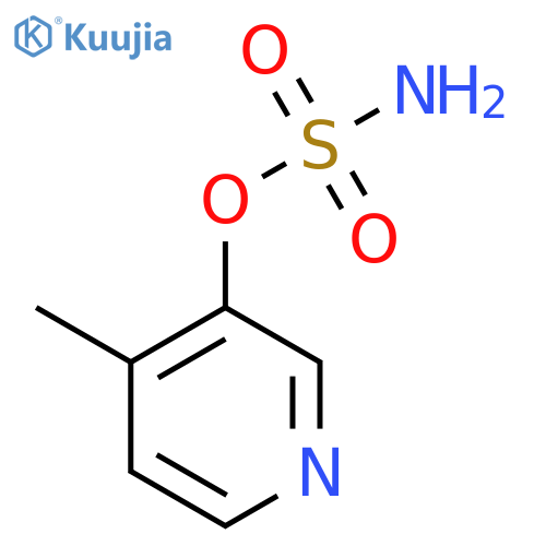 4-methylpyridin-3-yl sulfamate structure