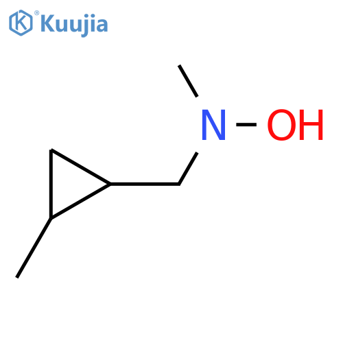 N-methyl-N-(2-methylcyclopropyl)methylhydroxylamine structure