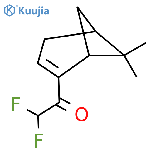 1-{6,6-dimethylbicyclo3.1.1hept-2-en-2-yl}-2,2-difluoroethan-1-one structure