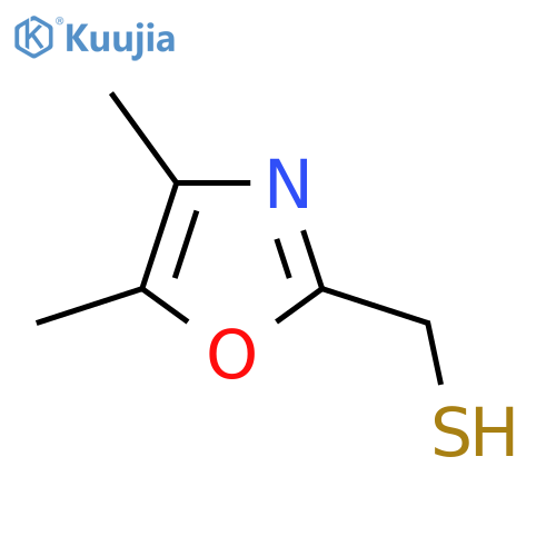 (dimethyl-1,3-oxazol-2-yl)methanethiol structure