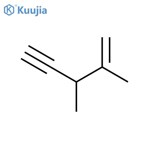 2,3-dimethylpent-1-en-4-yne structure