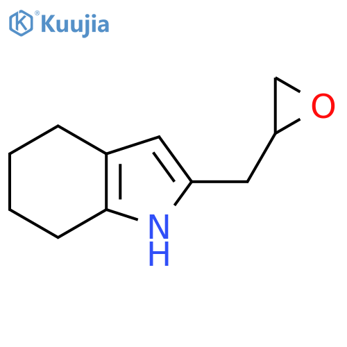 2-(oxiran-2-yl)methyl-4,5,6,7-tetrahydro-1H-indole structure
