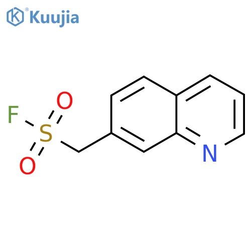 (quinolin-7-yl)methanesulfonyl fluoride structure