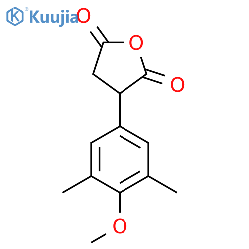 3-(4-methoxy-3,5-dimethylphenyl)oxolane-2,5-dione structure