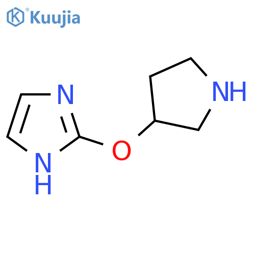 2-(pyrrolidin-3-yloxy)-1H-imidazole structure