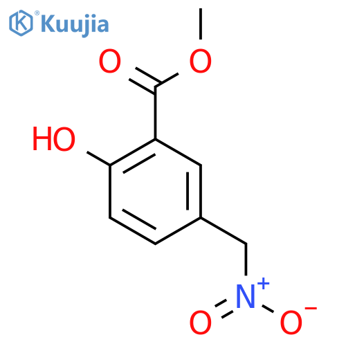 methyl 2-hydroxy-5-(nitromethyl)benzoate structure