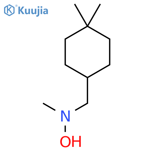 N-(4,4-dimethylcyclohexyl)methyl-N-methylhydroxylamine structure