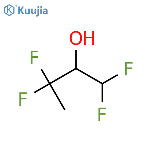1,1,3,3-tetrafluorobutan-2-ol structure