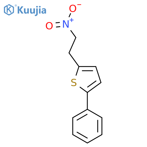 2-(2-nitroethyl)-5-phenylthiophene structure