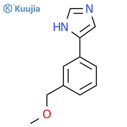 4-3-(methoxymethyl)phenyl-1H-imidazole structure
