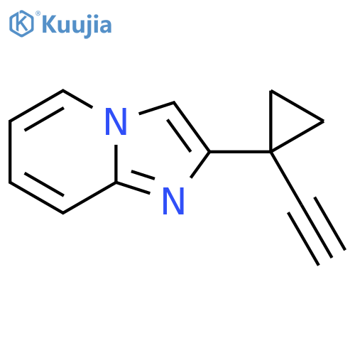 2-(1-ethynylcyclopropyl)imidazo1,2-apyridine structure