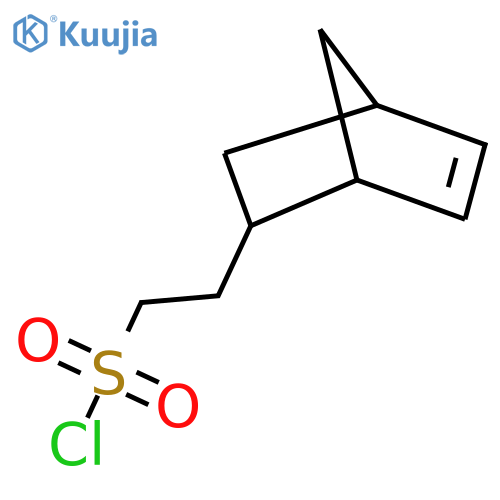2-{bicyclo2.2.1hept-5-en-2-yl}ethane-1-sulfonyl chloride structure