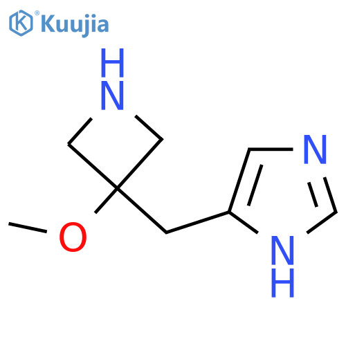 5-(3-methoxyazetidin-3-yl)methyl-1H-imidazole structure
