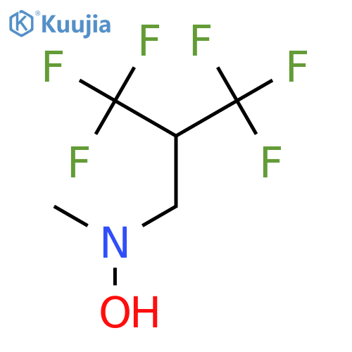 N-methyl-N-3,3,3-trifluoro-2-(trifluoromethyl)propylhydroxylamine structure