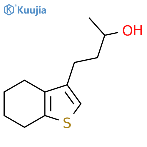 4-(4,5,6,7-tetrahydro-1-benzothiophen-3-yl)butan-2-ol structure