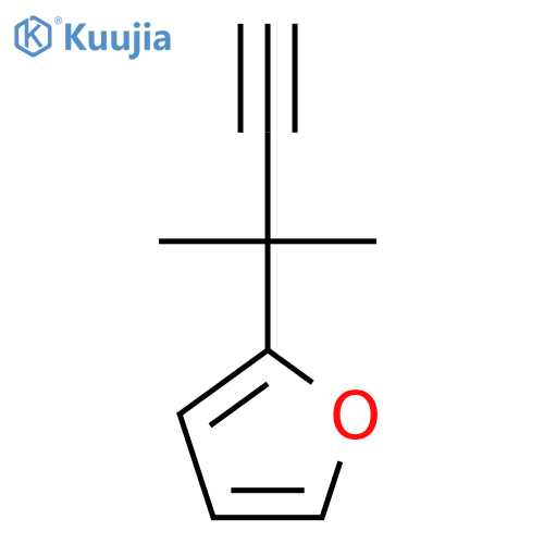 2-(2-methylbut-3-yn-2-yl)furan structure