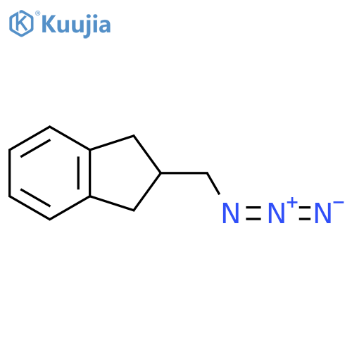 2-(azidomethyl)-2,3-dihydro-1H-indene structure