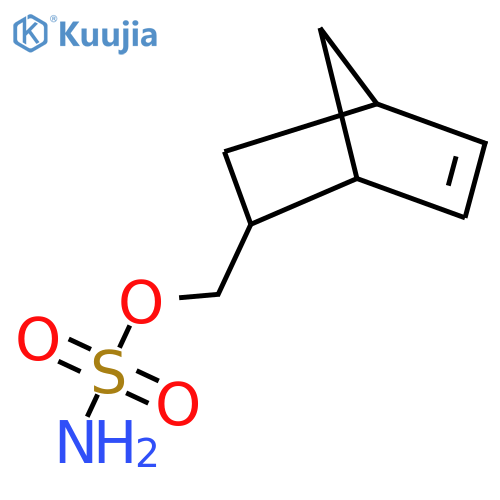 {bicyclo2.2.1hept-5-en-2-yl}methyl sulfamate structure