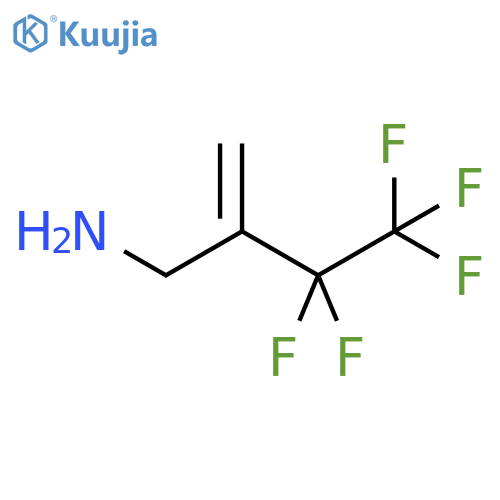 2-(aminomethyl)-3,3,4,4,4-pentafluorobut-1-ene structure