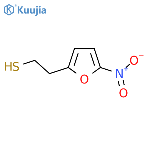 2-(5-nitrofuran-2-yl)ethane-1-thiol structure
