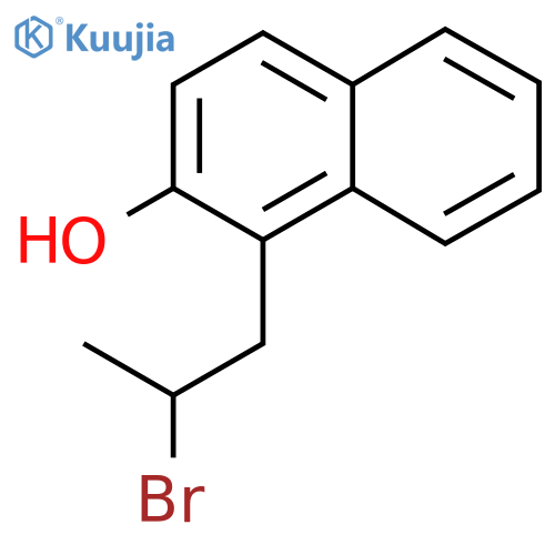 1-(2-bromopropyl)naphthalen-2-ol structure
