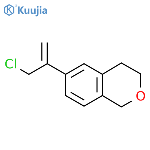 6-(3-chloroprop-1-en-2-yl)-3,4-dihydro-1H-2-benzopyran structure