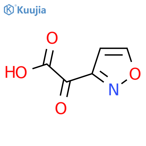 2-(1,2-oxazol-3-yl)-2-oxoacetic acid structure