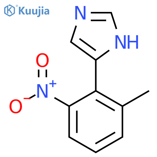 4-(2-methyl-6-nitrophenyl)-1H-imidazole structure