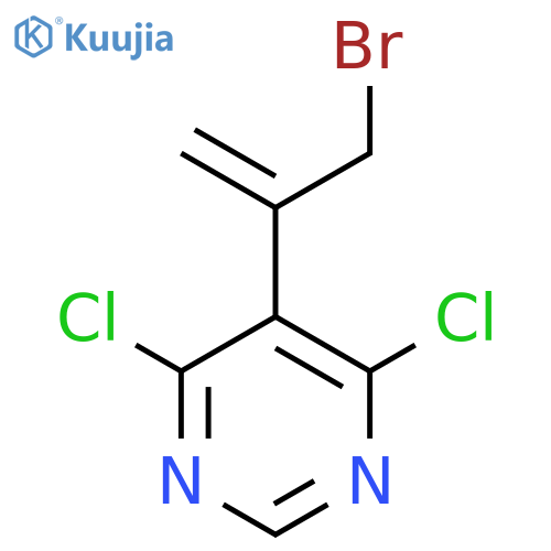 5-(3-Bromoprop-1-en-2-yl)-4,6-dichloropyrimidine structure