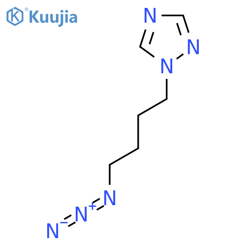 1-(4-azidobutyl)-1H-1,2,4-triazole structure