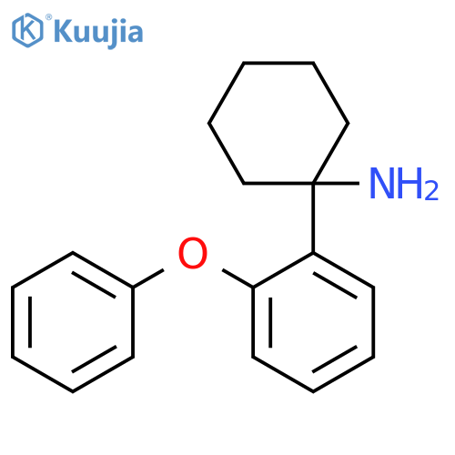 1-(2-phenoxyphenyl)cyclohexan-1-amine structure