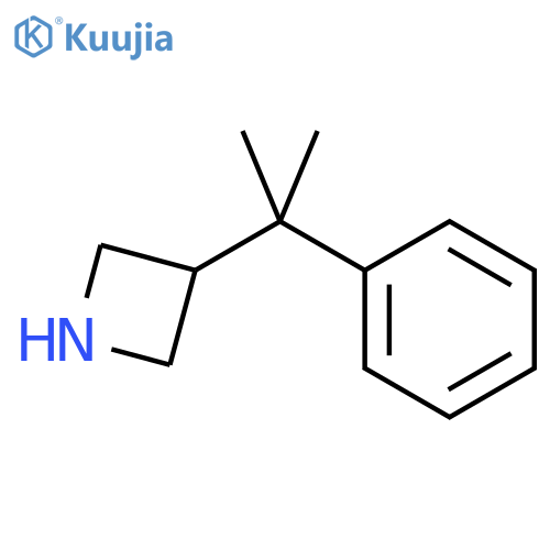 3-(2-phenylpropan-2-yl)azetidine structure
