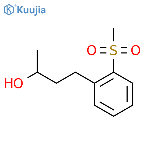 4-(2-methanesulfonylphenyl)butan-2-ol structure