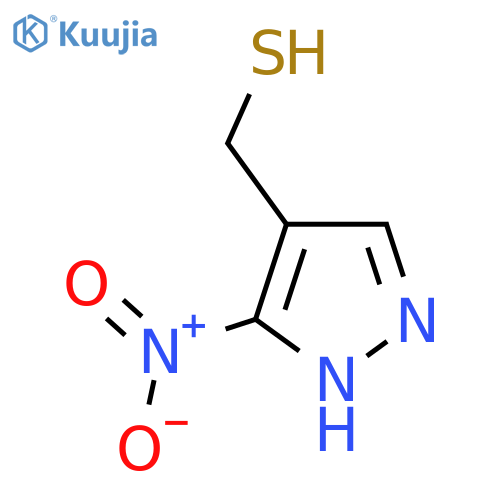 (3-nitro-1H-pyrazol-4-yl)methanethiol structure