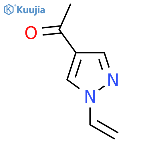 1-(1-ethenyl-1H-pyrazol-4-yl)ethan-1-one structure
