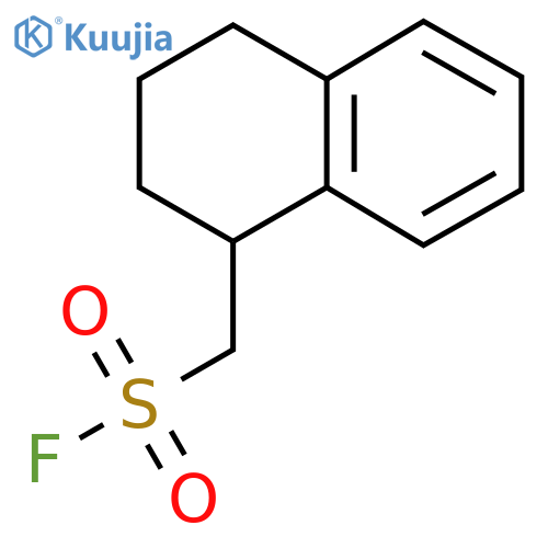 (1,2,3,4-tetrahydronaphthalen-1-yl)methanesulfonyl fluoride structure