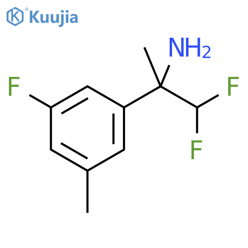 1,1-difluoro-2-(3-fluoro-5-methylphenyl)propan-2-amine structure
