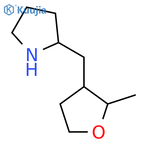 2-(2-methyloxolan-3-yl)methylpyrrolidine structure