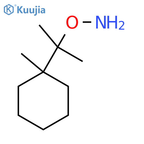 O-2-(1-methylcyclohexyl)propan-2-ylhydroxylamine structure