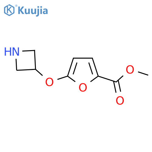 methyl 5-(azetidin-3-yloxy)furan-2-carboxylate structure