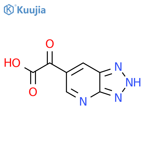 2-oxo-2-{3H-1,2,3triazolo4,5-bpyridin-6-yl}acetic acid structure