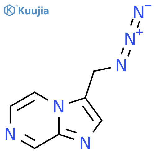 3-(azidomethyl)imidazo1,2-apyrazine structure